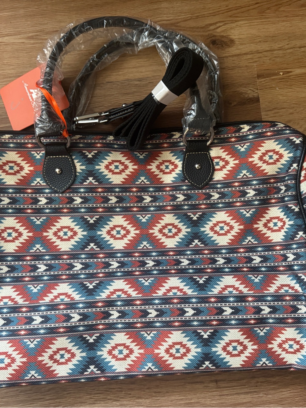 American Bling Aztec duffle bag